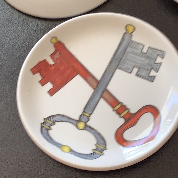 8 vintage coasters made in Milan from bucciarelli  mint condition - Picture 10 of 10